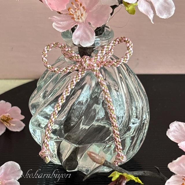 リニューアル！再販！数量限定セット割引・桜のフェイクウォーターアレンジ（マジカルウォーター） | 6枚目